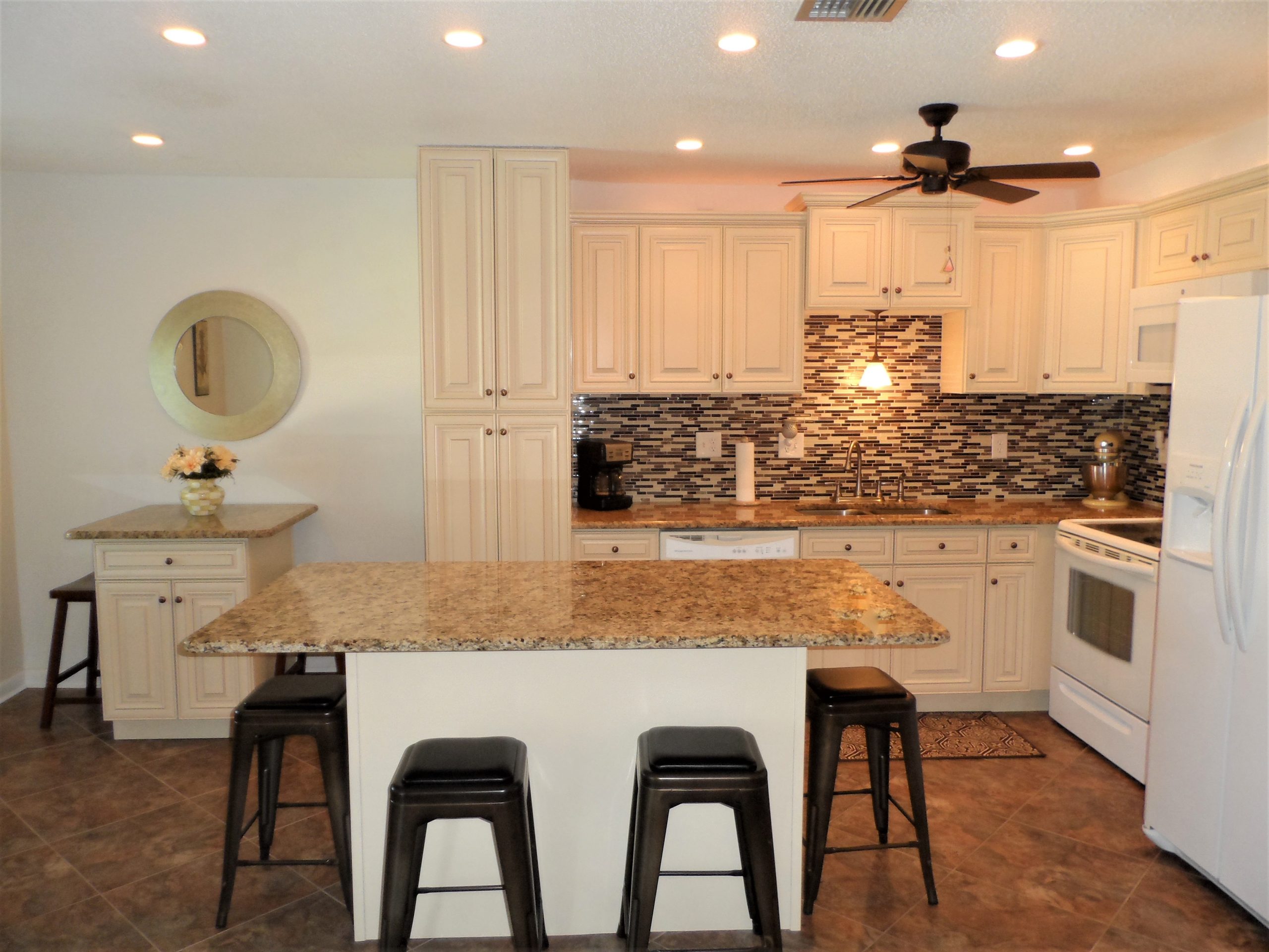 Kitchen of 22333 Edgewater Drive Unit D3 Port Charlotte, FL